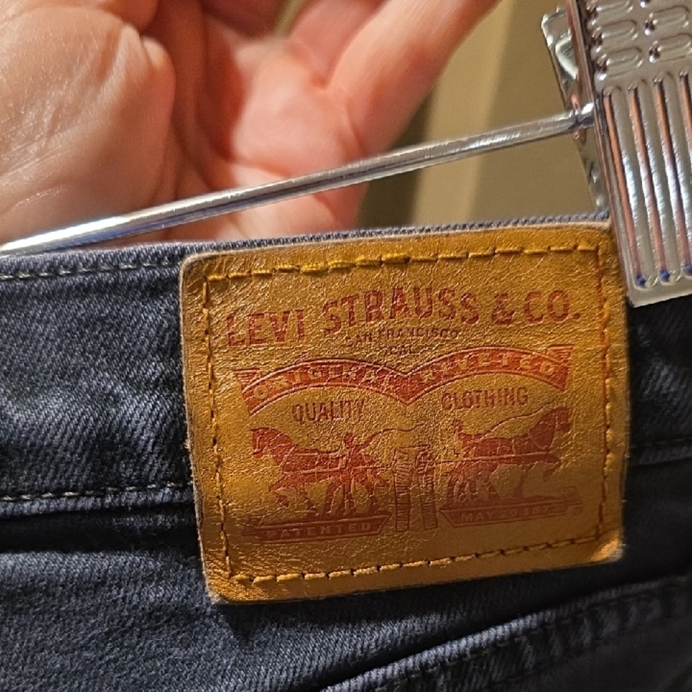 Levi's Dark Gray Skinny Jeans